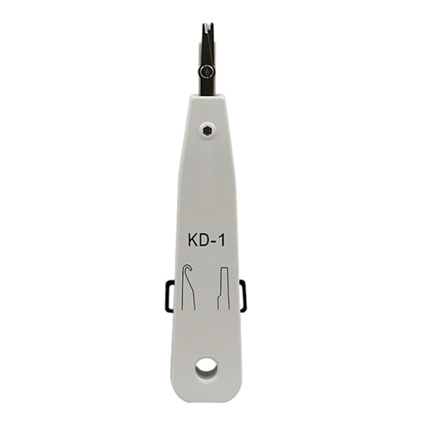 Punch Down Impact Tool med 110 och 66 blad, Network Wire Punch Down Impact Tool, Keystone-Impact Terminaler isättning