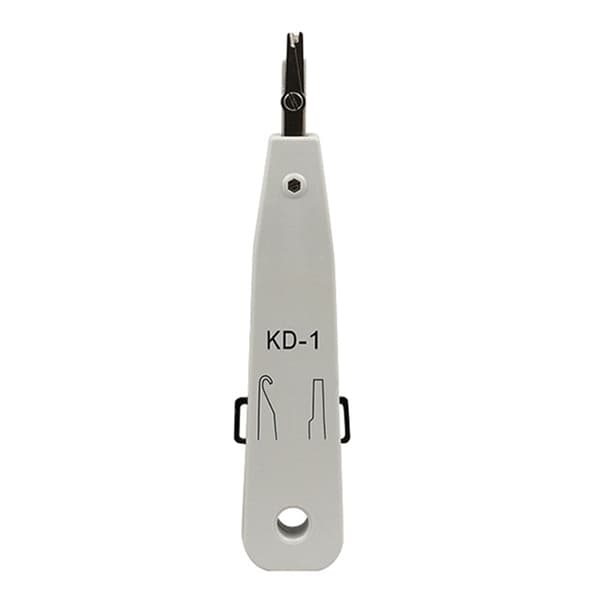 Punch Down Impact Tool med 110 og 66 blader, Network Wire Punch Down Impact Tool, Keystone-Impact Terminals-innsetting