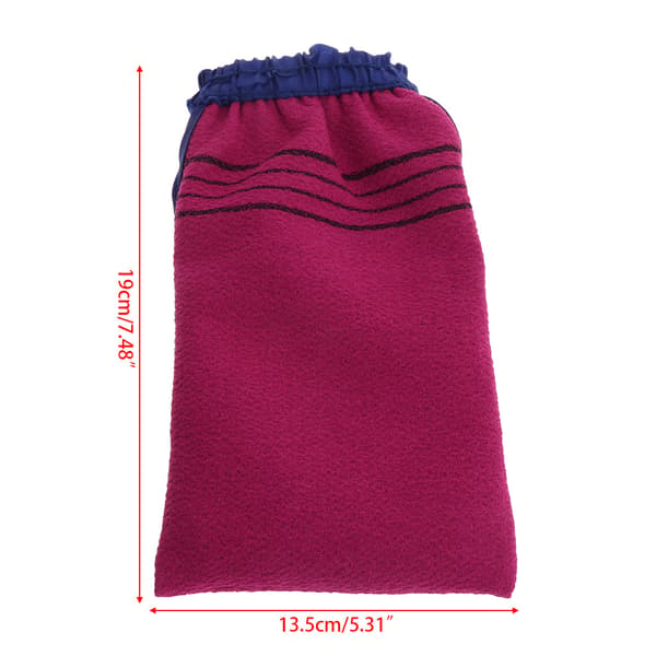 Badebrusehandsker 19cmx13.5cm Korea Style Skrubbehandsker Kludmateriale