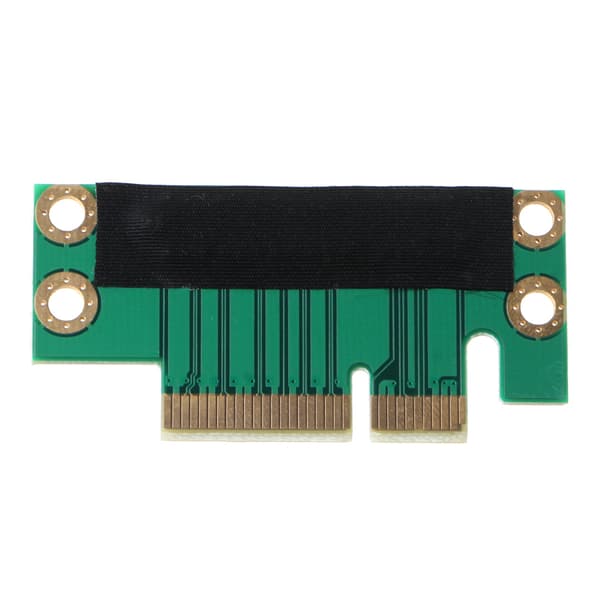 4X Adapter Riser-kort PCI E PCIE X1 til X1 Slot Converter-kort 1U Server Chassis