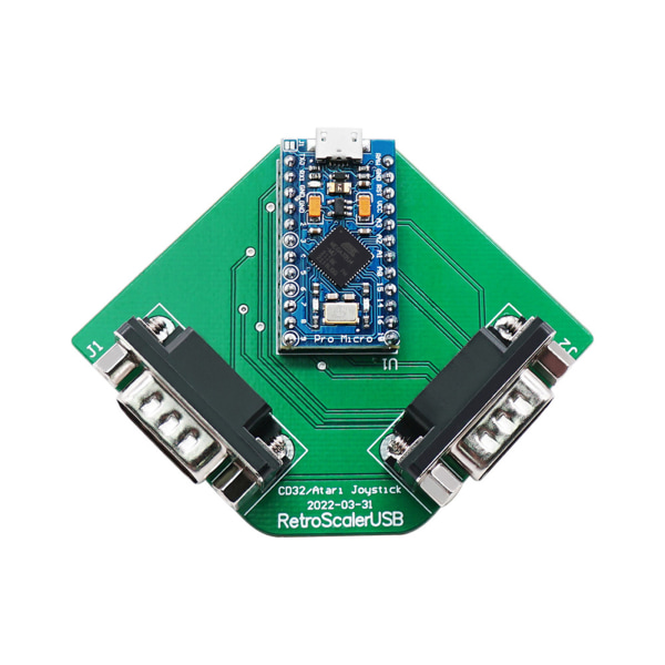 för SEGA Mega Drive/CD32/SNES/NES/PCE Game Controller USB adapter för Raspberry Pi/för Mister FPGA/PC