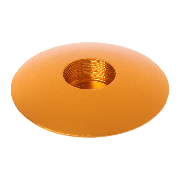 Ny sykkel headset cap 28,6 mm støvtett topp MTB sykkelstammedeksel i aluminiumlegering Blue