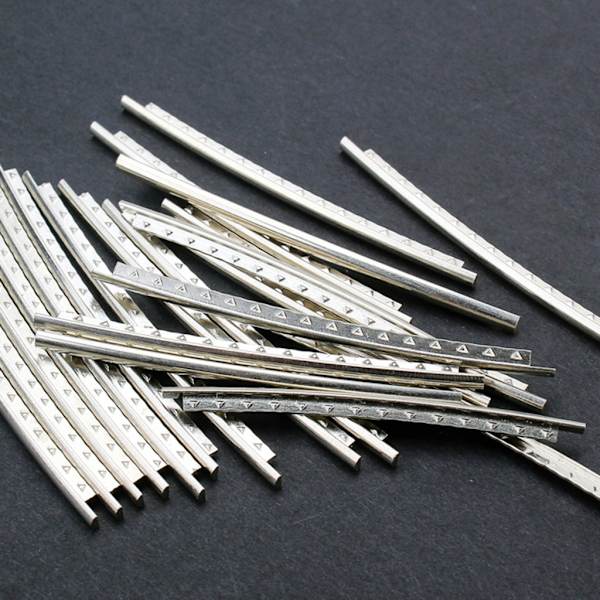 2,7 mm 24 band frettråd set för elgitarr bas fingerboard byte