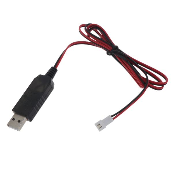 1 M USB - 4,2 V 1 A 2 Pin XH 2,54 mm USB -latauskaapeli 3,7 V:n RC-lentokonehelikopteriauton ladattavalle litiumakulle