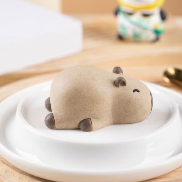 Fødevaregodkendt Silikone Capybara Blancmangeforme til Unikke Kagedessertdesigns