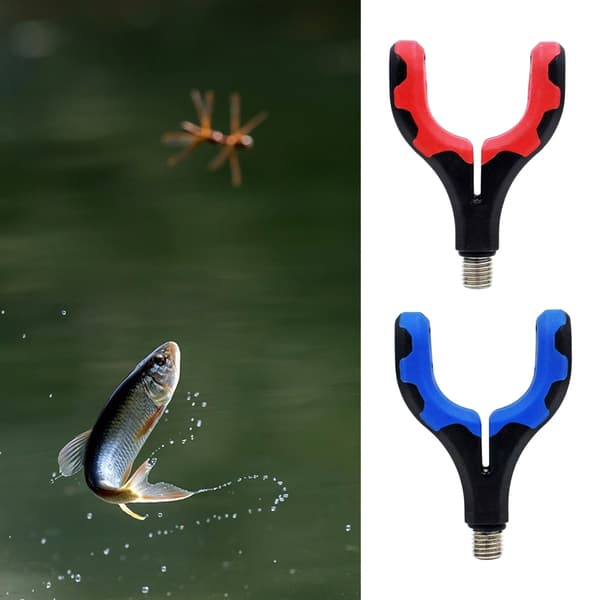 UShaped Bracket Stanggreb Hvile Grov Karpefiskeri Greb Hvile Red