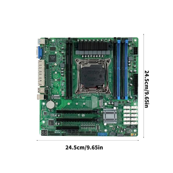 MultiPurpose C612 Server Motherboards Til Arbejdsstationer 2 USB3.0+2 USB2.0