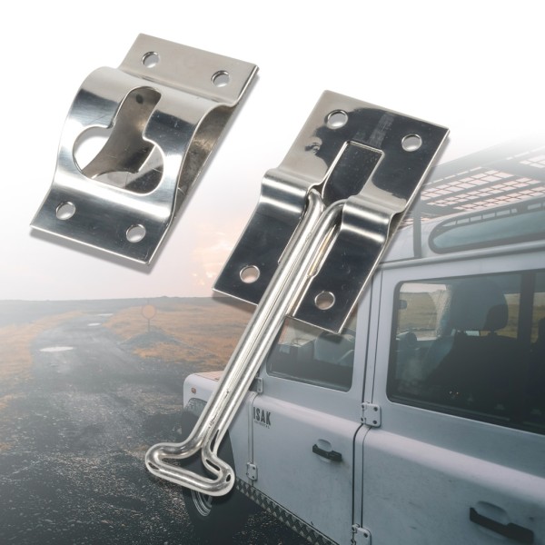T-stil dörrhållare 4 tum / 6 tum metall ingångsdörr spärr Yttre dörr Hållare krok för husbilar Trailer Camper null - A 4 inches