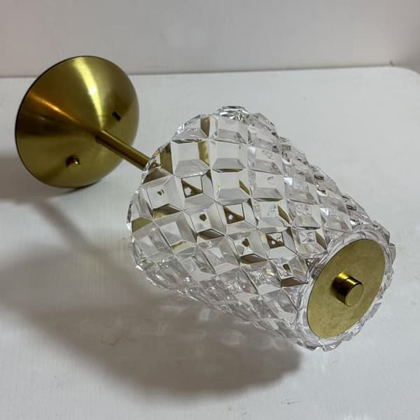 Trådløs soverom skrivebordslampe USB-lading nattbordslampe 3 lysmoduser