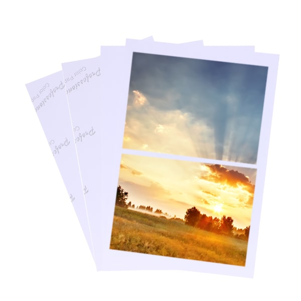 Ljust glansigt fotopapper för bläckstråleutskrifter Skriva ut dina foton mönster 100x