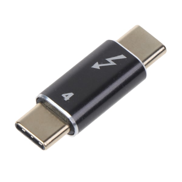 USB C Type-C hane till hane Ladda 40Gpbs datasynkroniseringsadapter för bärbar surfplatta