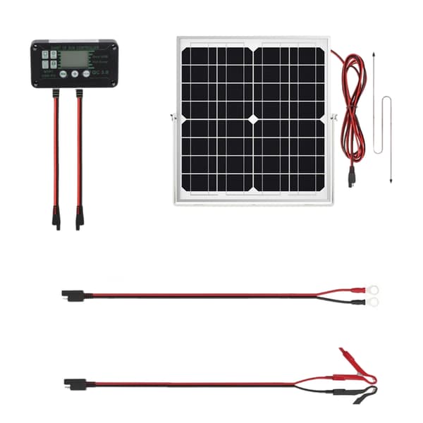 Højeffektiv Monokrystallinsk Solarplade Sæt 40W Solcellepanel