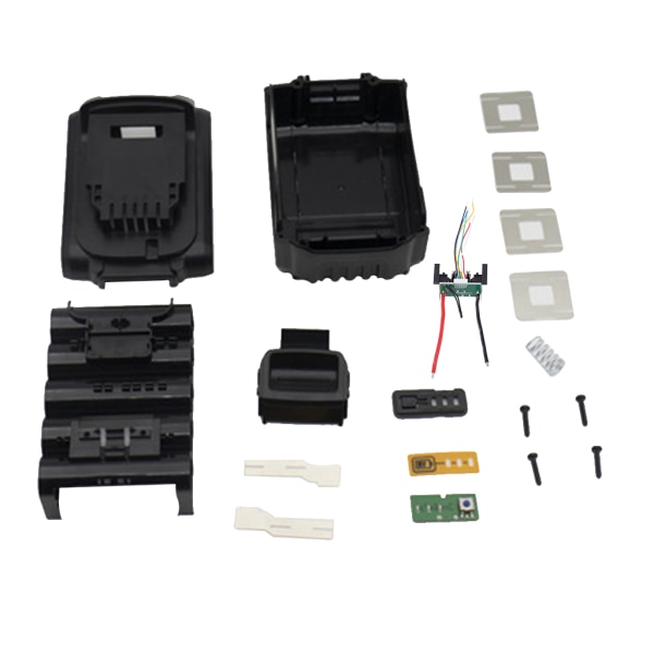 Velegnet til 20V DCB200 Li-Ion Batterij Plastic for Case Opladen Bescherming Circuit Board Box for Shell For