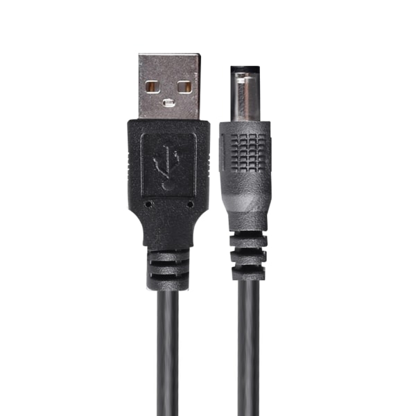 USB -uros DC 5,5x2,1 mm DC5V latausliittimeen syöttöliitin Lataus Ada