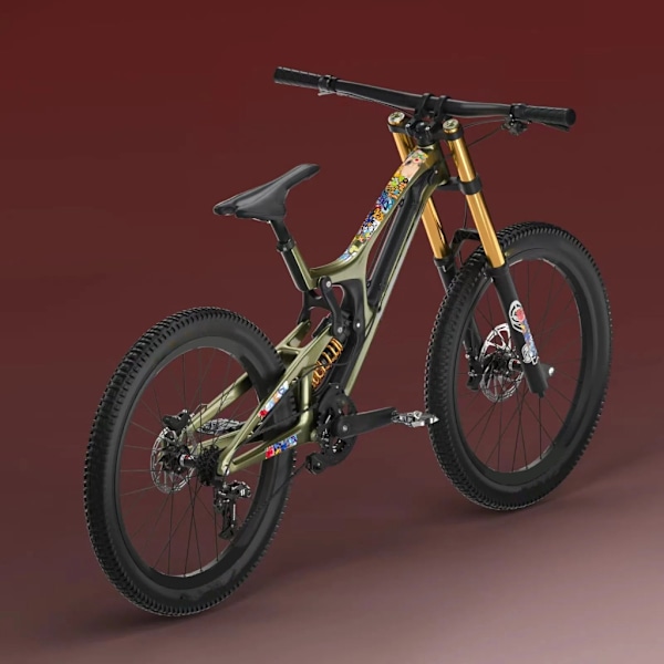 Cykel kædestag beskytter ramme kædestag pad cykel ridsefast dækker Caterpillar