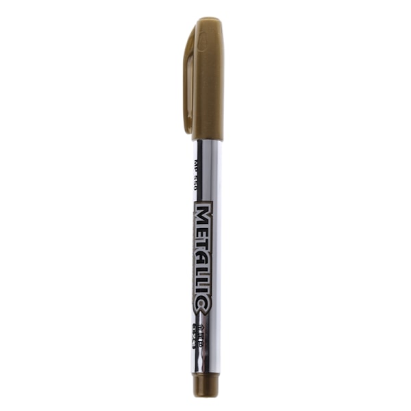 DIY Metal Vattentät Permanent Paint Marker Penna Student skolmaterial 1,5 mm