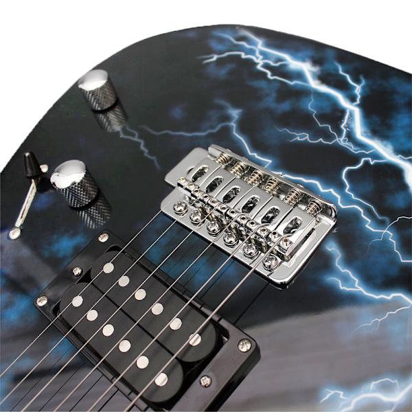 6 stk./parti Universal Elektrisk Guitar Streng Messing Hexagonal Stålkerne Strenge