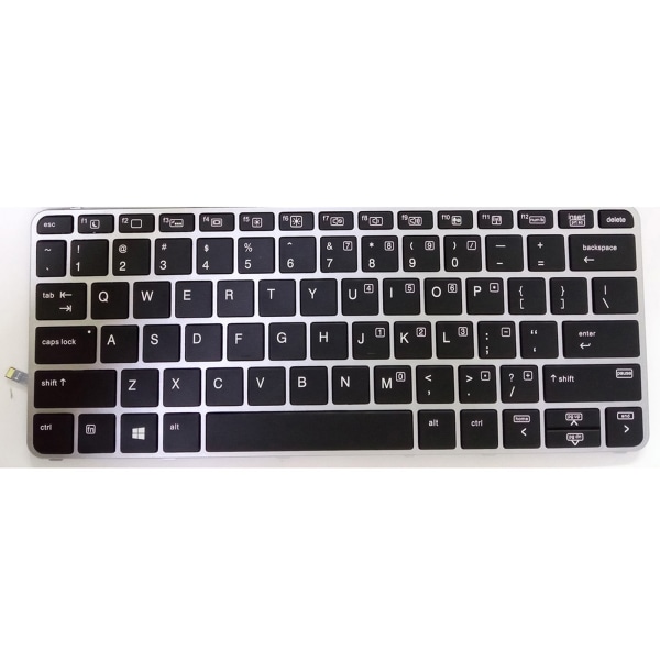 Amerikansk tangentbord engelsk version Tangentbord för HP EliteBook 820 G3 820 G4 725 G3 725 G4 Bärbara datorer Små tangentbord