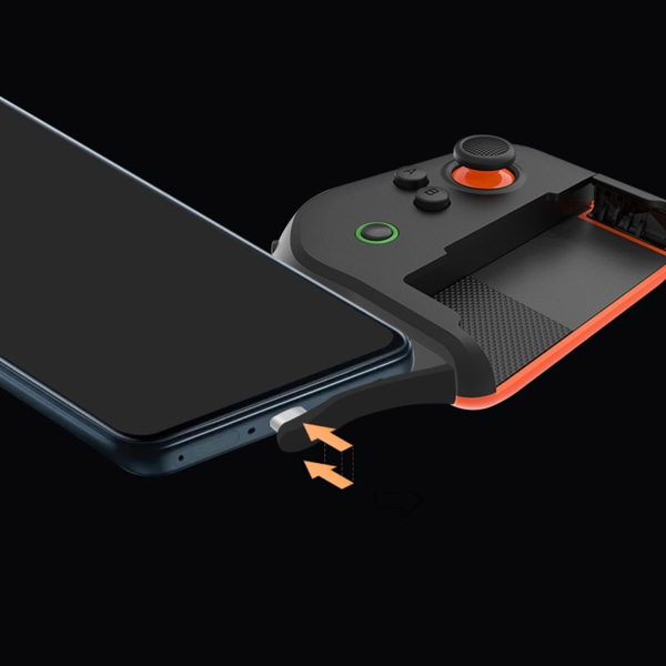 Game Handle Mobile Game Joystick Bluetooth-kompatibel trådlös Gamepad Unilateral Stretch för Android ios