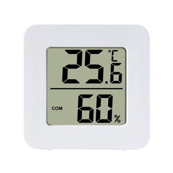 Office LCD digital termometer Hygrometer Bekväm väderstation Elektronisk temperatur fuktighetsmätare Sensormätare