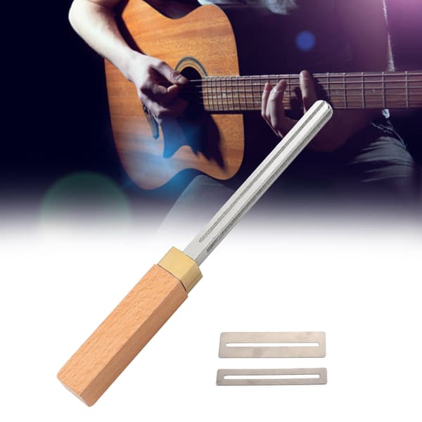Gitarrband Kröningsfil Sidoreparation & Luthier Nivelleringsverktyg