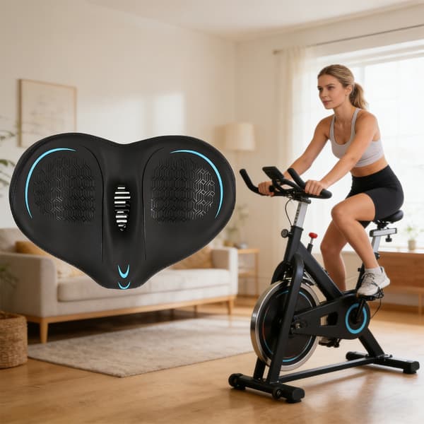 Överdimensionerade cykelsadlar Ergonomiska Mjuka Bekväma Cykelsitsar