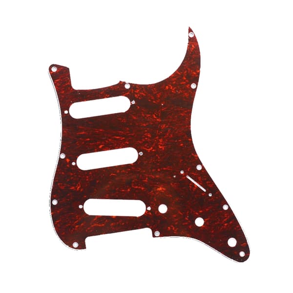 Gitar Scratch Plate Pick Guards for US/Mexico Made Modern Style Gitardeler White