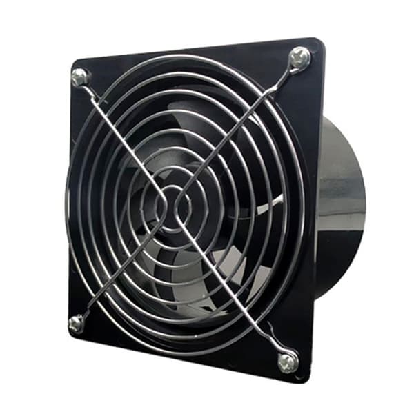 Inline Kanalventilator 12V Justerbar Hastighed Udstødningsblæser Kit Til Køkken Hydroponics