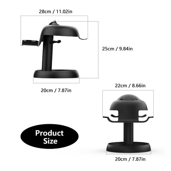 VR Display Stand VR Headset Holder Stasjon for Meta Quest 3 VR Headsets