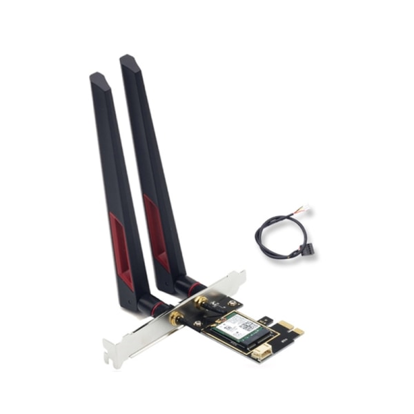 DuadBand PCIE Wifi-kort 7260AC BT4.0 PCIE trådlöst nätverkskort 1200Mbps