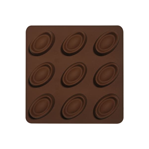 9 Hulrum Silikone Lykke Ingot Form Bage Chokoladeforme Lys Aromaforme