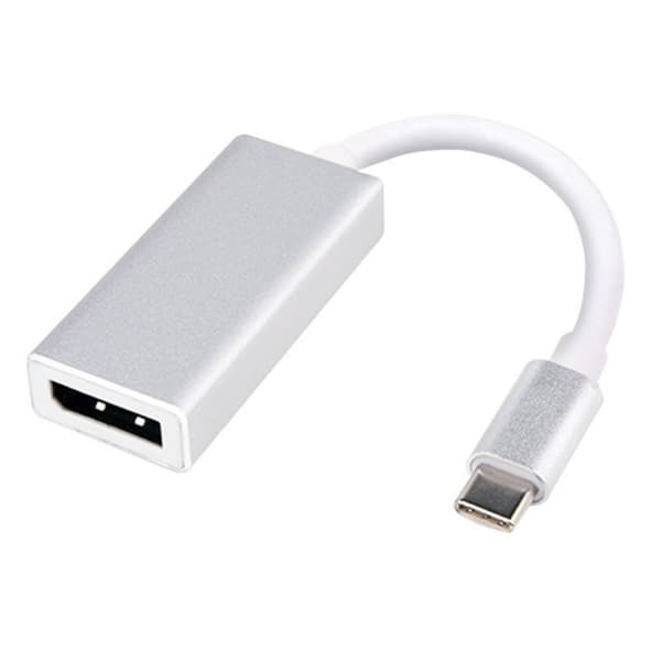 USB C til DP Adapter Kabel Ledning Kompatibel til Laptops Mobiltelefon