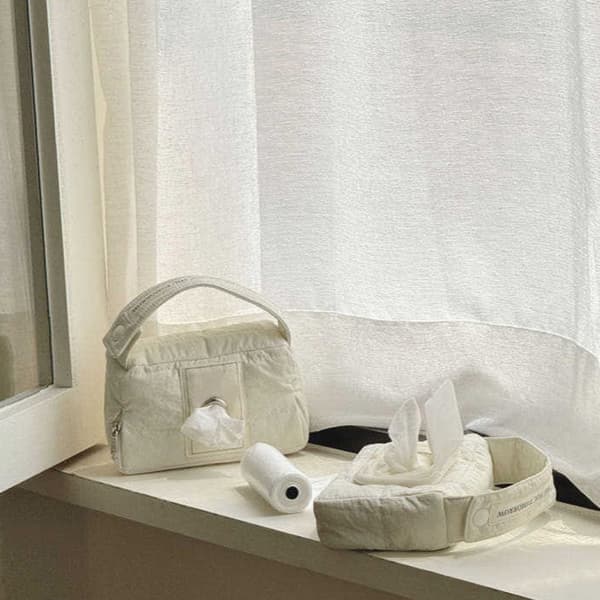 Resevänlig Baby Essential Våtservetter Dispenser Väska Barnvagnskompatibilitet