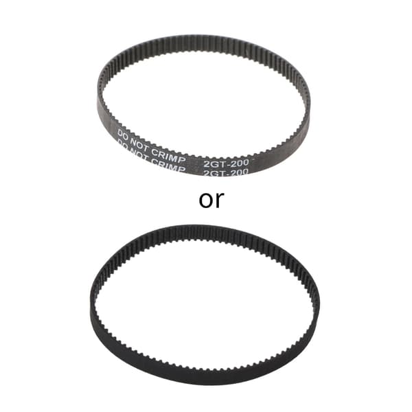 Closed Loop Rubber GT2 tandrem 200 280 400 610 852 mm Bredde 6 mm Til 3D-printer
