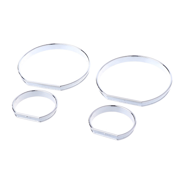 Krommåler Dash-opkaldsringe Bezel Trim Speedometer AC M-Tech til E46 til M M3