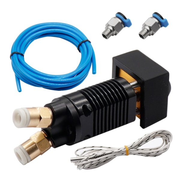 3D-skrivertilbehør DualColor ekstruderingshode 2 i 1 ut blandet farge ekstruderdel for CR10/S/Ender3 skrivehode gjør-det-selv-sett