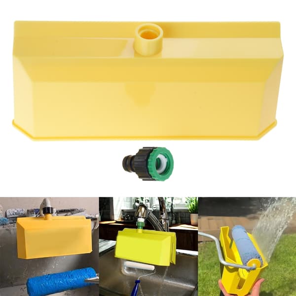 Plastik malerrulle vasker malerrulle renser malerrulle vasker tørrer