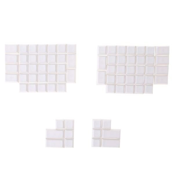 76 stykker PBT Blank Keycap DSA Profile Gaming Keycap Ergodox for Key Button Keyc