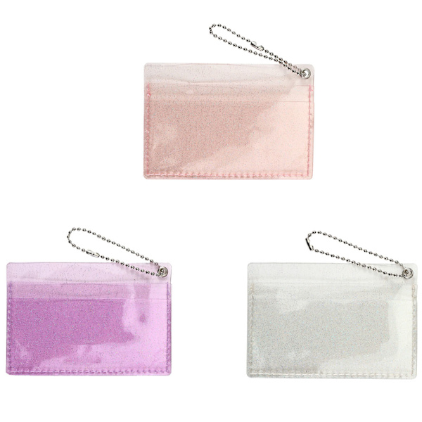 Genomskinlig handväska Crossbody-väska för kvinnor Transparent handväska Purple