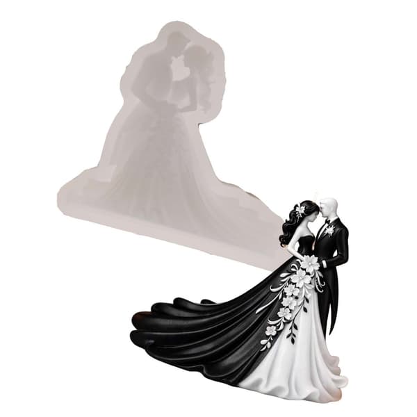 Valentins-tema lys silikoneforme Parfigur silikoneforme