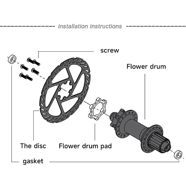 Adapter til konvertering af cykelnav, konvertering af for- og baghjul til cykelnav Front fork 100 turn 