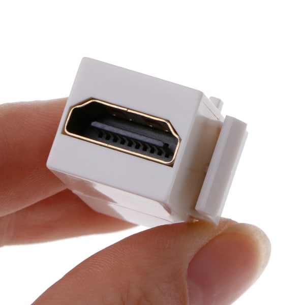 Keystone HDMI-kompatibel kontakt Stöd för 3D 4K HDMI-kompatibel hona till honkontakt