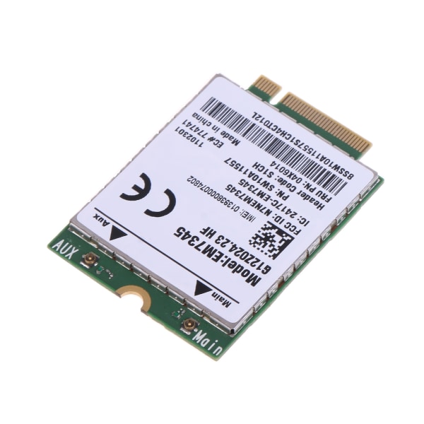 EM7345-kort 4G LTE WWAN-kortmodul, dedikerad 4G-modul för Lenovo ThinkPad X240 T440 T440P X250 T450 LTE 4G