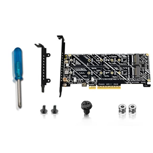 M.2 NVME - PCIE-sovitinkortti, tukee kokoja 2230/2242/2260/2280
