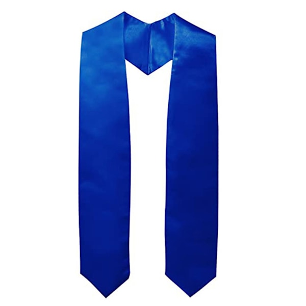 Yksinkertainen värillinen valmistujaisnauha Stole Valokuvausopiskeluteinit Valokuvausnauha Royal Blue