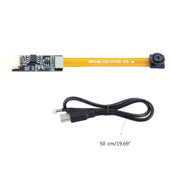 Kompakt OV9281 kameramodul 120FPS 60°FF/ 72°FF/100°FF Kamerakort 50 cm kabel null - A