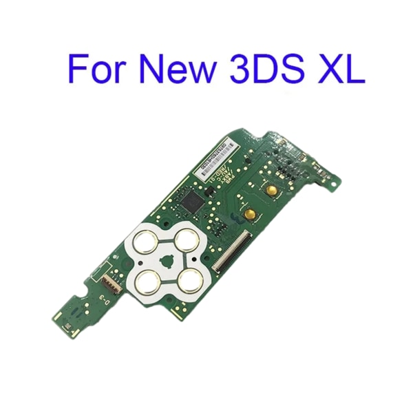 Speltillbehör Button Board Bandkabel för New 3DS / New 3DS XL LL ON OFF Board Bandkabel Key Pad Button Board null - D