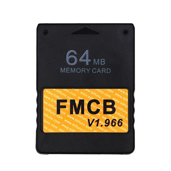 v1.966 Muistikortti 8M/16M/32M/64M/128M/256M PS2:lle Extended Card Save Game Data Stick -pelikonsolien vaihto