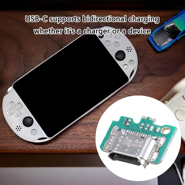 Hög Effektivitet Spelkonsol USB C Laddningsport Upplev Högre Effekt