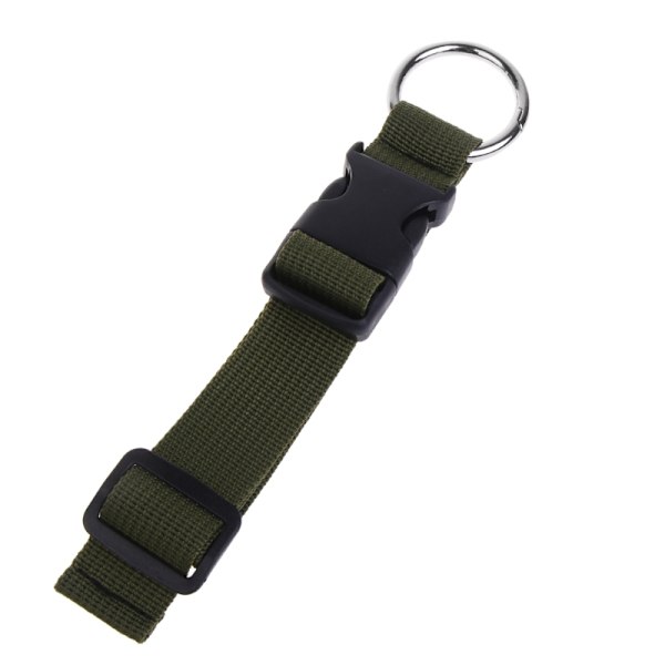 Tilføj taske Bagage Strap Frakkeholder Gripper Håndtaske Clip Bagage Kuffert Rygsæk Cirkelkrog Justerbart bælte til rejser